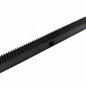 Cremagliera dentata dentata in acciaio solido in acciaio Cnc di precisione personalizzata - Product Image 2