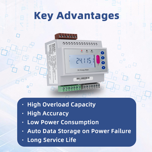 YADA DCM3366D-J-G <span class=keywords><strong>Compteur</strong></span> à taux multiples intelligent unique Compteurs d'énergie <span class=keywords><strong>électrique</strong></span> cc pour station de charge EV Chargeur cc - Product Image 4