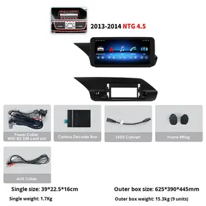 Para 13-14 modelo mercedes-benz Clase E Control Central W212 E200 E230 E260 E300 Android navegador <span class=keywords><strong>GPS</strong></span> CarPlay 1 año 10,25 pulgadas - Product Image 3