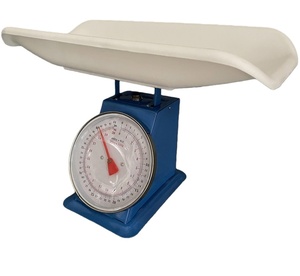 Veidt Weigh 20kg <b>Mechanical</b> Human Body Baby <b>Scale</b> Spring Dial Health Height and Weight ZZDP-301-20kg Stainless Steel Tray Durabl - Product Image 1