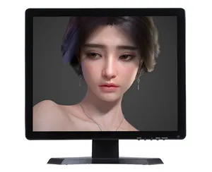 15 "17" 19 "TFT LCD Monitor HD Đầu Vào 17 Inch CCTV Monitor Với BNC