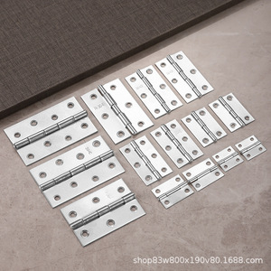 Stainless Steel Furniture Hinge 1 4 Inch Surface Mount Durable For <b>Cabinet</b> Door Wooden Door Mini Hinge - Product Image 4