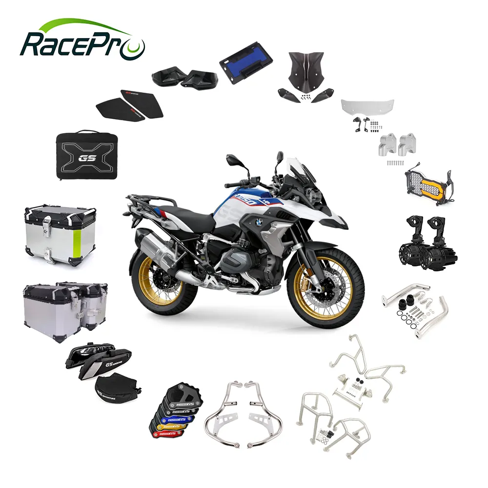 RACEPRO ONE-STOP Shop Europe R1250 GS Motorcycle Accessories For BMW R1250GS R 1250 GS GSA R1250GSA Adventure ADV