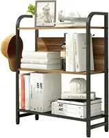 Iron Pipe Shelf Bookcase, Open Bookshelf, Small Bookcase