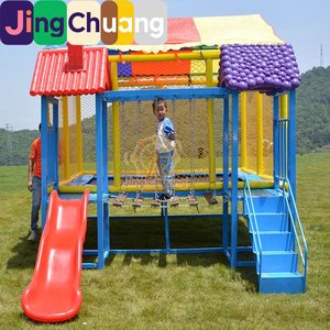 <span class=keywords><strong>Trampoline</strong></span> familial d'intérieur pour enfants, grand <span class=keywords><strong>trampoline</strong></span> commercial d'extérieur pour adultes avec filet de sécurité, idéal pour parcs d'attractions. - Product Image 1
