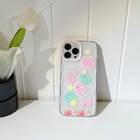 Coque de téléphone personnalisée en TPU souple antichoc motif dessin animé pour iPhone 11 12 13 14 15 16 17 Pro Max