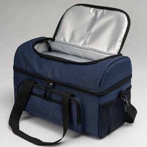 Wholesale Double Layer Reusable Thermal Cooler Lunch Bag Insulated Cooler Bag for Work Picnic Hiking - Product Image 3