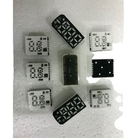 Termometer digital dalam ruangan mini lcd 1.2 inci layar lcd panel Tampilan