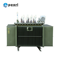 Transformateur de distribution immergé dans l'huile triphasé Pearl Electric 3000 kVA pour réseaux électriques urbains/ruraux 50/60 Hz
