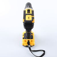 Perceuse électrique sans fil à moteur à brosse, vitesse variable sans clé, pour usage industriel/DIY, perçage du béton, économique, personnalisable OEM