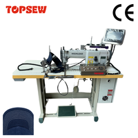 Máquina de Coser Industrial en Oferta, Máquina de Coser Industrial Automática Programable de Fábrica para la Fabricación de Gorras y Sombreros TS-0318-HV