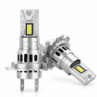 Ampoule de phare LED H7 A6 38W, puissance stable, puces LED 3570, 6000K-6500K, super lumineuse, CANBUS, Plug and Play, phare de voiture