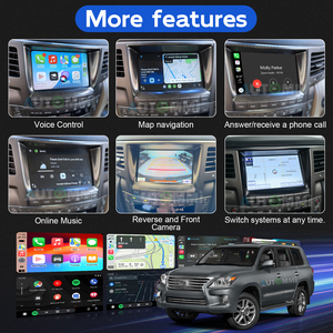 Kit <span class=keywords><strong>de</strong></span> module décodeur sans fil Apple CarPlay Android Auto pour Lexus LX570 2006-2021, mise à niveau <span class=keywords><strong>de</strong></span> l'écran OEM - Product Image 3