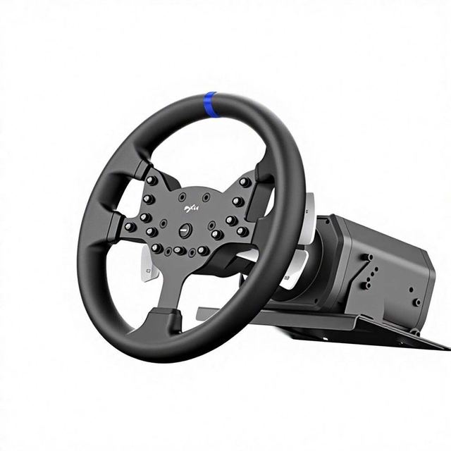 PXN-V99 Force Feedback Racing Game Steering Wheel Simulator Compatible With Pc/ps4/xboxone/series Steering Wheel Games
