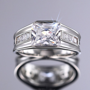 Anello con Design Geometrico Stile Matrimoniale per Donne - Product Image 5