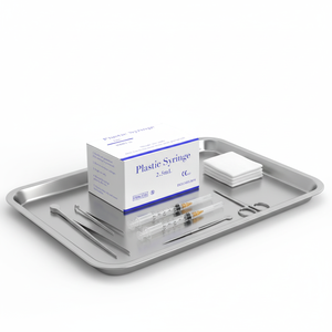 <span class=keywords><strong>Seringue</strong></span> vétérinaire jetable en plastique avec embout Luer Lock, 2,5 ml, <span class=keywords><strong>25G</strong></span>, utilisation multi-animaux, équipement médical - Product Image 1