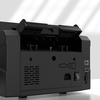 Machine de comptage d'argent OR-777 prenant en charge plusieurs devises (EUR, USD, ARS) avec fonction de détection