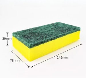 Éponge à récurer 3M Scotch-Brite 7401 pour le nettoyage commercial des cuisines et restaurants, 8 pièces/boîte, 10 boîtes/carton - Product Image 6