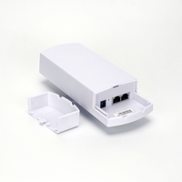 TODAHIKA Puente Inalámbrico Punto a Punto de 5.8G y 300Mbps, CPE para Exteriores de Alta Potencia, Antena de 14dBi, Suministro PoE
