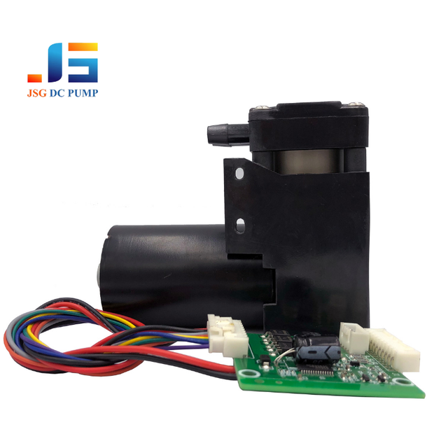 Customizable 12V DC Compact Micro Piston Pump 4.5~6.5bar High Pressure Oil-Free Air Vacuum Pump OEM Support JSG DC PUMP 15-40LPM