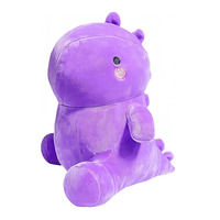 7699 belle peluche Chubby violet dinosaure peluche jouets câlin doux Dino poupées cadeaux d'anniversaire pour enfant peluche Dino