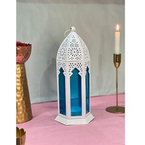 Farol Marroquí Ecológico y Duradero para Decoración del Hogar y Exteriores, con un Diseño Intrincado que Crea un Ambiente Cálido y Exótico - Product Image 3