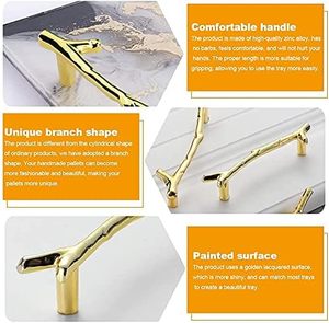 <b>Gold</b> Twig <b>Pulls</b> Branch Zinc Alloy Decorative Cabinet Wardrobe Furniture Door <b>Drawer</b> Knobs <b>Pulls</b> Handles Hardware - Product Image 5