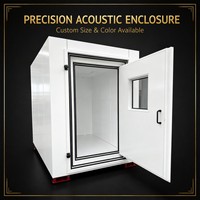 Enceinte acoustique sur mesure anti-vibration, insonorisée et ignifuge pour machines industrielles