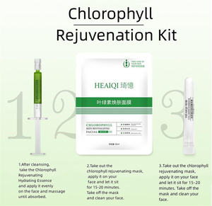 T Kit peremajaan Klorofil kulit, memperbaiki jerawat melembabkan memperbaiki esensi alami terapi peremajaan kulit - Product Image 5