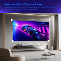 Projecteur 1080p HY300 PRO Full HD, dernier modèle d'usine, pour l'éducation des enfants, le home cinéma, mini projecteur portable 1080p, projecteur vidéo portable