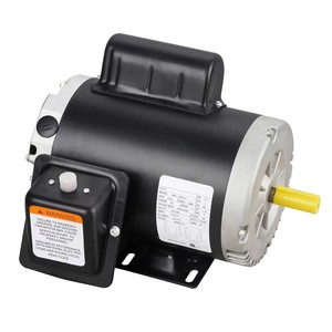 Moteur à induction monophasé BIOTE 56 Frame NEMA TEFC 3450 tr/min 115/208-230V 1-1/2HP Efficacité IE2 Acier laminé Ventilateur TEAO - Product Image 6