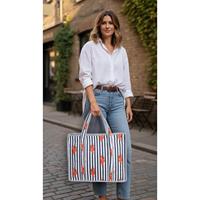 Sac fourre-tout pour femme style preppy, couleur unie, matelassé, fait main, écologique, durable, léger, lavable, été, automne, hiver, ouvert