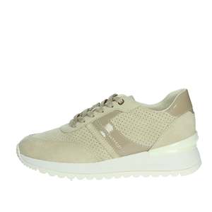 Zapatillas Geox Donna D3500A 022NF Beige Talla 37 con Tacón, Lona Beige, Zapatos Modernos - Product Image 1