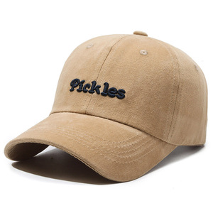 Casquette <span class=keywords><strong>de</strong></span> baseball unisexe sportive, formelle, <span class=keywords><strong>de</strong></span> style urbain, pour l'extérieur, avec broderie 3D, en tissu <span class=keywords><strong>de</strong></span> velours côtelé, protection solaire, pêche, petite taille - Product Image 5