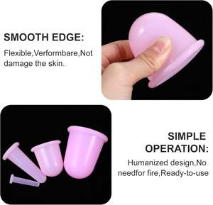 Dijual kualitas tinggi silikon bekam wajah terapi pijat ramah lingkungan nyaman bahan sehat aman untuk semua jenis kulit - Product Image 4