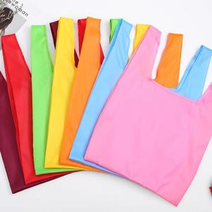 Sac à bandoulière personnalisé, écologique, réutilisable, portable, pliable, recyclable, avec motif de lettres, en tissu Oxford/Polyester - Product Image 2