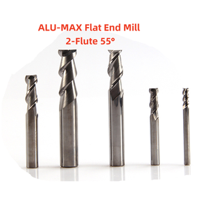 <strong>ALU</strong>-MAX Flat <strong>End</strong> <strong>Mill</strong> 2-Flute 55&deg; for Aluminum Alloy - Product Image 2