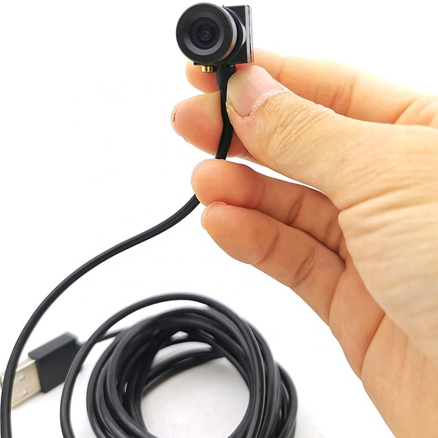 Zero Distortion USB Camera Module 1080P Full Hd MJPEG 30fps High Speed Mini CCTV Linux UVC Webcam Mini Surveillance Camera