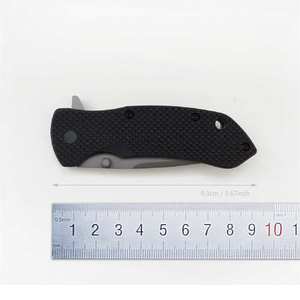 Cuchillo de hoja plegable Aus8 gris titanio de diseño de gama alta de Taiwán con bloqueo de Marco - Product Image 4