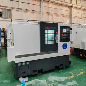 مخرطة معدنية صغيرة CNC آلات تحول المعادن آلة مخرطة السرير المائلة CNC - Product Image 3