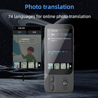 Dispositivo Traductor de Voz Inteligente con Pantalla Táctil, Soporte de Idiomas sin Conexión, WiFi, Traducción en Tiempo Real para Viajes de Negocios