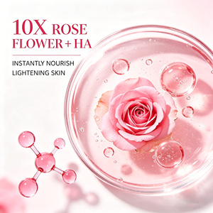 Masque facial hydratant en profondeur <span class=keywords><strong>DR</strong></span> DAVEY à l'huile de rose, masque en feuille pour le visage à la rose 10X, pour un teint éclatant - Product Image 4