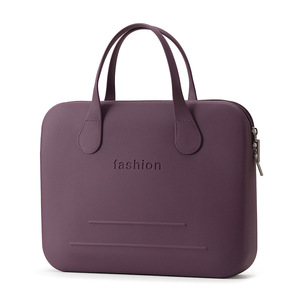 Vente en gros de sacs pour ordinateur portable personnalisés de 14 pouces, housses imperméables unisexes en EVA, design tendance, élégant, sac à main pour ordinateur portable - Product Image 3