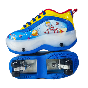Patines de <span class=keywords><strong>ruedas</strong></span> <span class=keywords><strong>con</strong></span> luz LED para niños, <span class=keywords><strong>zapatillas</strong></span> <span class=keywords><strong>con</strong></span> <span class=keywords><strong>ruedas</strong></span>, venta de fábrica - Product Image 1