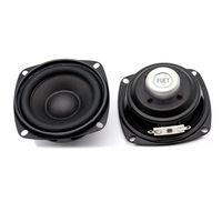 FUET 78MM Carré Audio Haut-Parleur 3 Pouces 4 Ohm Gamme Complète 15W Woofer Interne Magnétique Haute Puissance Multimédia Haut-parleurs pour Bluetooth