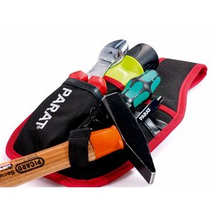 Sac de ceinture à outils Parat avec porte-marteau, sac de taille réglable en nylon rouge 5990836991 - Product Image 3