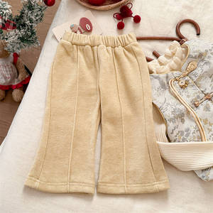 Baby Girls Chinese Style Brocade Vest And Cheongsam Pants Set Thickening Breathable With Label - Product Image 3