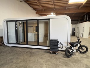 Vente Flash : Maisonnette Préfabriquée de Haute Qualité en Forme de Pomme, 20 pieds, pour Parc, Hôtel, Resort - Product Image 2