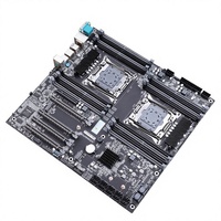 Carte mère PC HUANANZHI X10X99-16D E-ATX DDR4 pour serveur, prend en charge 16 emplacements de mémoire DDR4, capacité maximale de 1024 Go