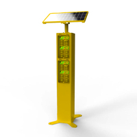 Station de recharge portable Litapower pour l'énergie solaire publique en extérieur, avec 12 emplacements, étanche